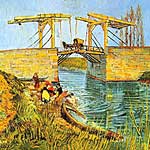 Ван Гог: картина «Мост Ланглуа»