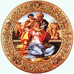 Святое семейство Микеланджело
