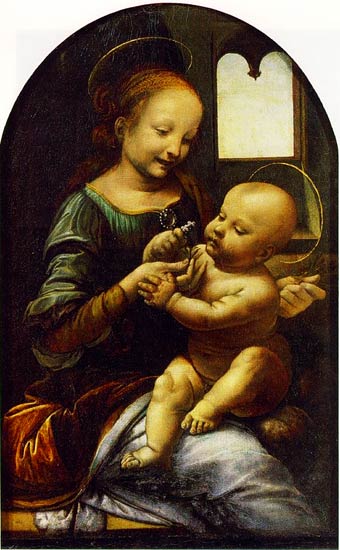 Леонардо да Винчи: мадонна бенуа